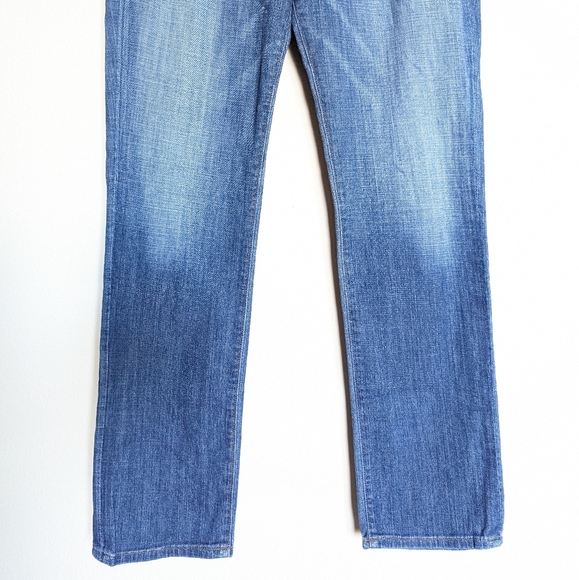 Lucky brand medium wash denim straight leg jeans size 10/30 - Picture 3 of 9